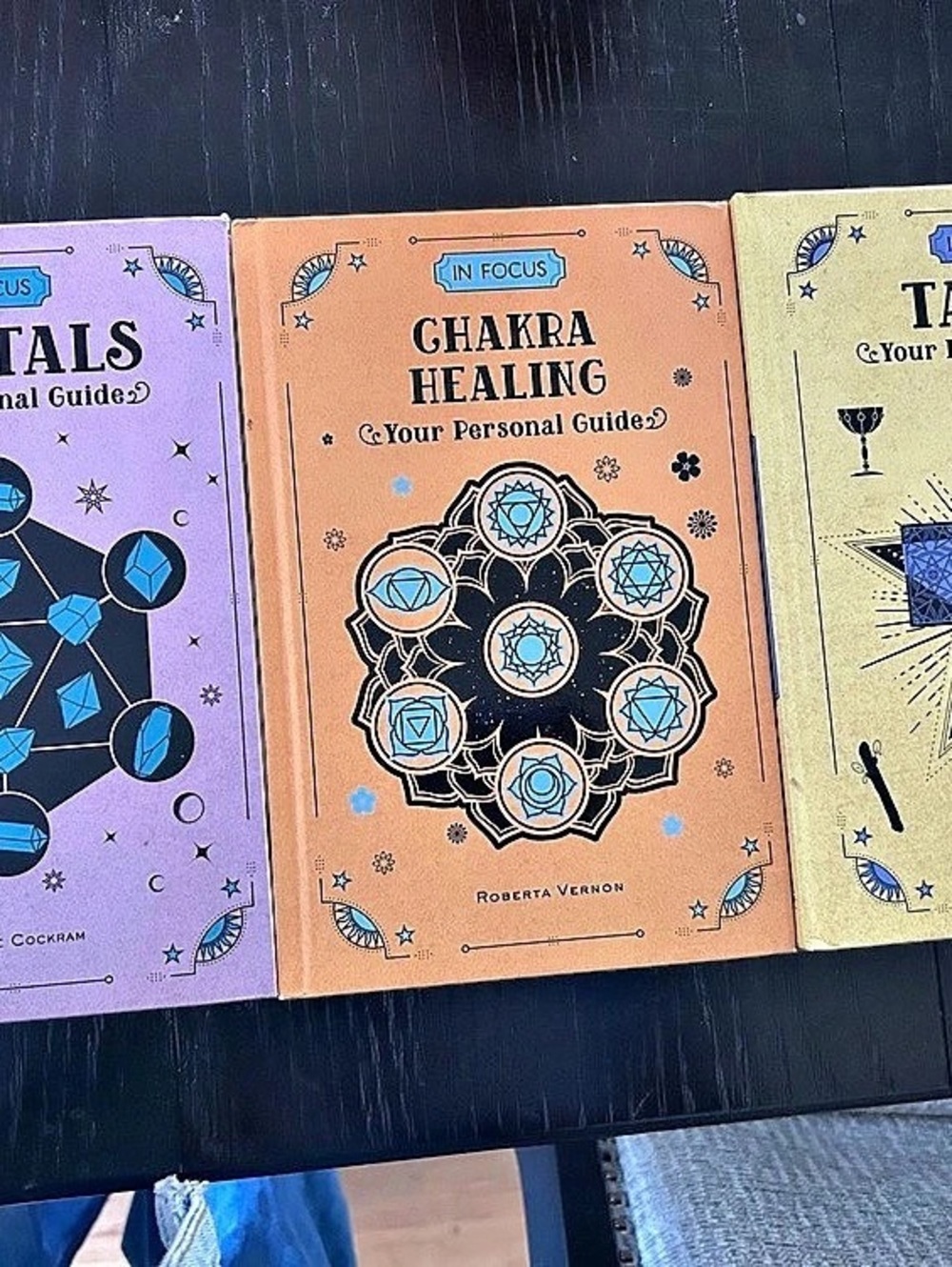 Wellfleet Press In Focus Guide Series Set (Crystals, Chakra Healing, Tarot)